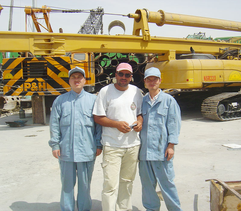 The-Sinovo-rotary-rig-is-in-Saudi-Arabia